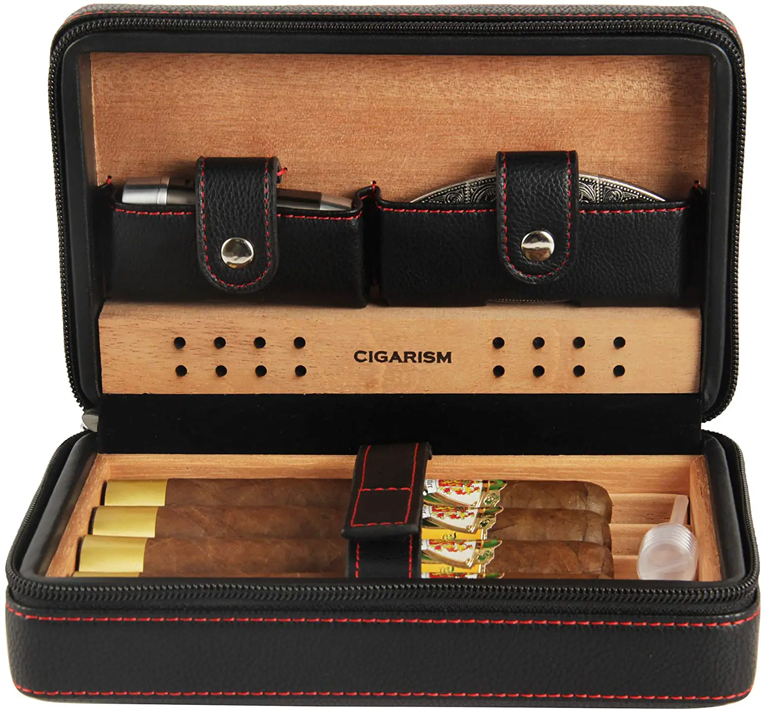 metal cigar travel case
